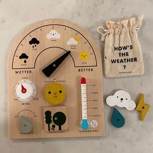 Moon Picnic Weather Board